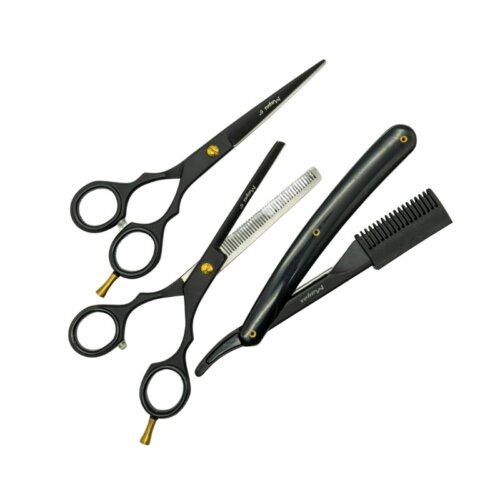 SCISSORS MAYA ORIENTAL BLK STUDENT KIT STR 6"