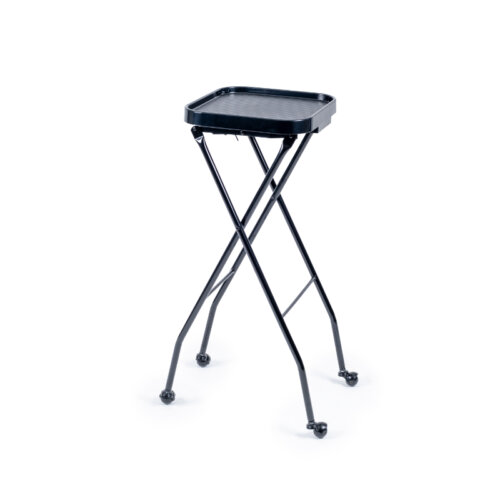 FOLDAWAY SERVICE TRAY BLK 39x11x121cm